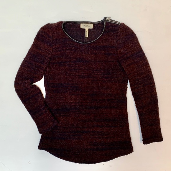 Isabel Marant Étoile Top with Leather Detail - Picture 1 of 5